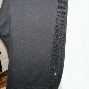 Lysse Black Embellished Pants